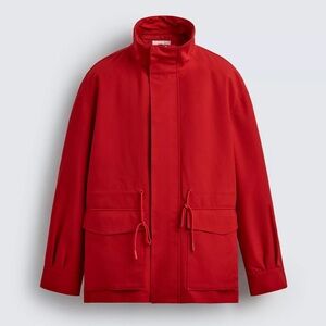 ZARA WATER REPELLENT DETACHABLE PARKA. SPECIAL COLLECTION